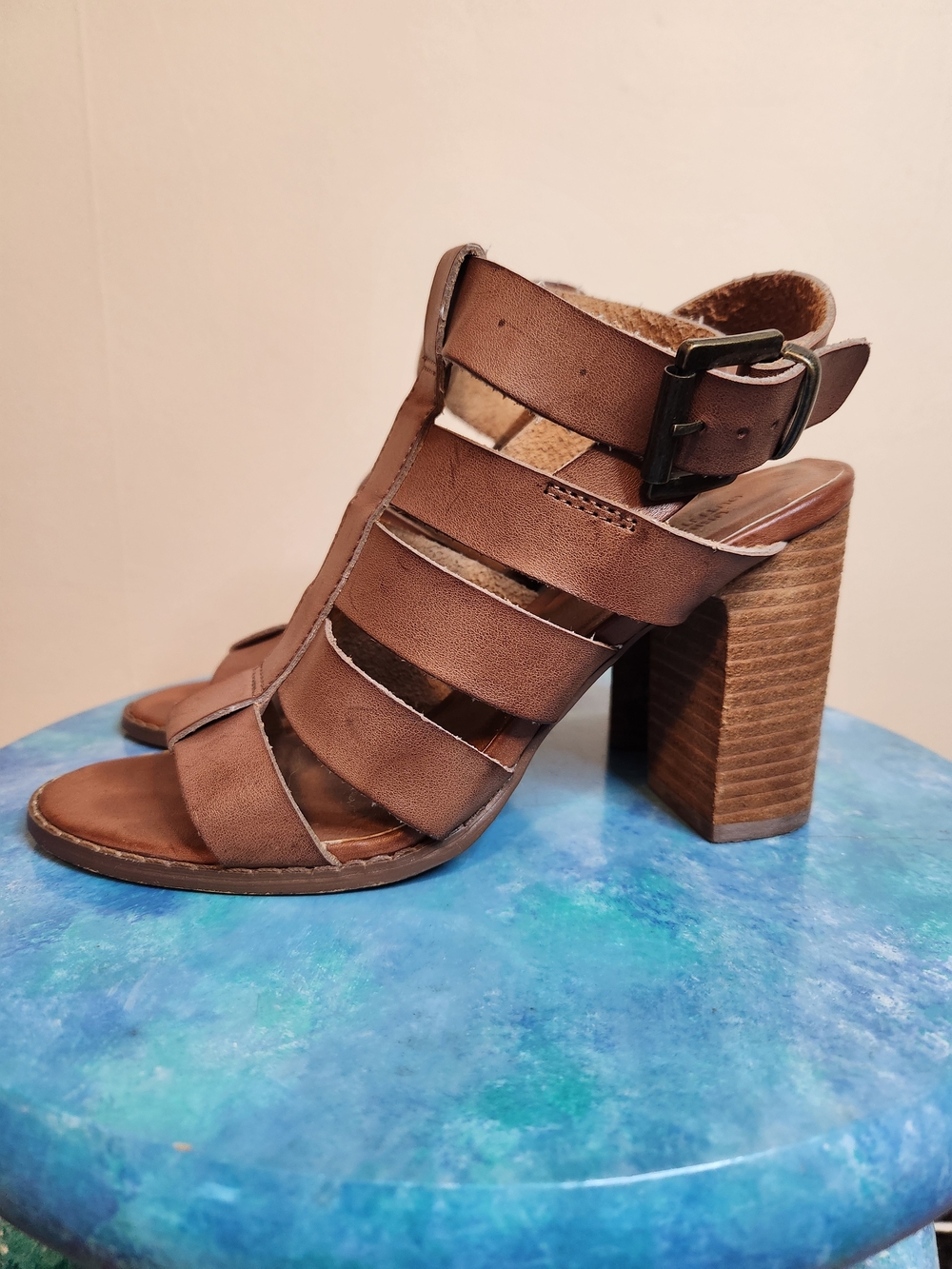Urban Outfitters Brown Multi-Strap Gladiator Sandals